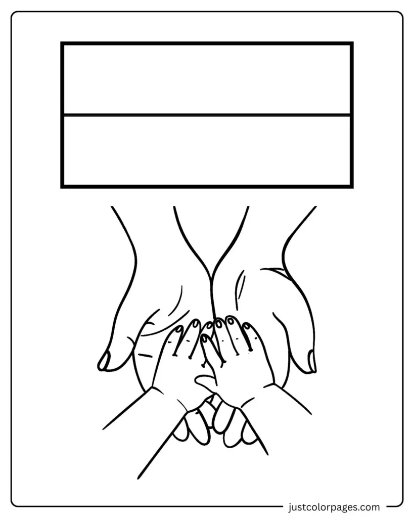 Monaco flag Coloring pages