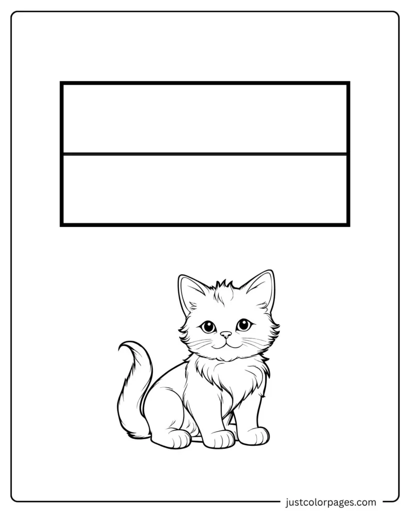 Monaco Flag Coloring Pages for Kids