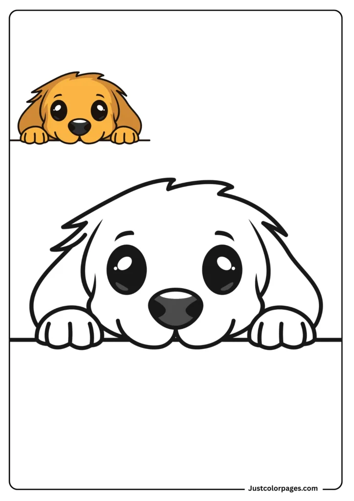 Free Poodle coloring pages pdf